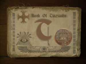 Picture of the ancient Book Of Tiazsaahn