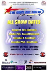 The Soo's Got Talent Event Dates Poster