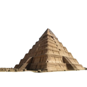 An ancient pyramid