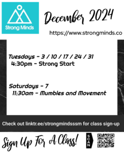 Strong Minds December 2024 Events