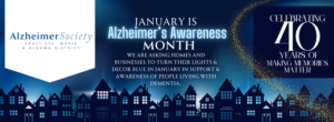 Alzheimer's Awareness - January -