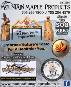 Mountain Maple Products - January Ad