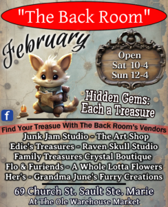 The Back Room - Late February ad