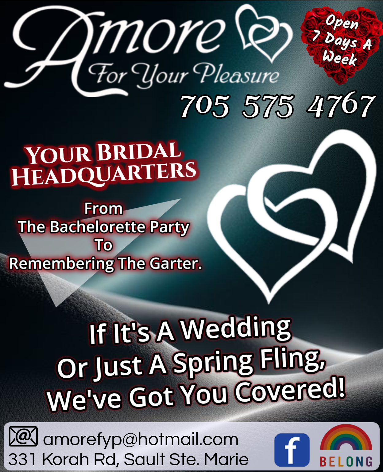 Amore -FYP - March 15 - 2025 Ad1 Amore - Bridal Headquarters ad
